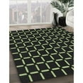 thumbnail image 3 of Ahgly Company Machine Washable Indoor Round Transitional Night Black Area Rugs, 9' Round, 3 of 7