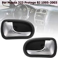 thumbnail image 2 of Car Front Rear Interior Door Handle for Mazda 323 Protege BJ 1995 1996 1997 1998 1999 2000 2001 2002 2003 Left, 2 of 3
