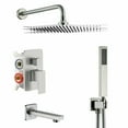 thumbnail image 1 of Bathroom Shower Faucet System 10''Shower head Handle Shower Tub Filler Mixer Tap, 1 of 10
