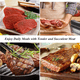 thumbnail image 5 of Herramienta ablandadora de carne, 48 cuchillas de acero inoxidable, fácil de usar y limpiar, transforma cortes de carne dura en costosas cualidades mantecosas, 5 of 5