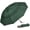 Dark Green, variant on 42/46/54/62 Inch Large Golf Umbrella Compact Reverse Travel Umbrella 10 Ribs Windproof for Rain Double Canopy Automatic Open Close 42 inch,Dark Green