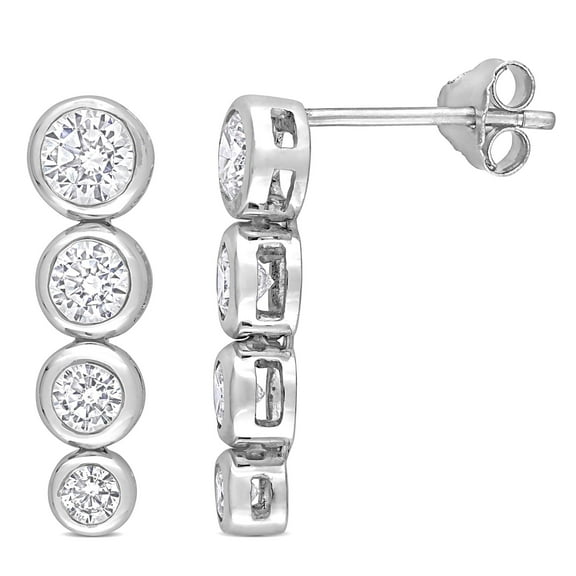 Everly Women's Cubic Zirconia Sterling Silver Earrings
