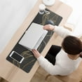 thumbnail image 3 of Non-Slip Waterproof Gaming Mouse Pad: Extra Large Desk Mat, Black, 31.5x11.8inch, with High-Quality Stitched Edges - Perfect for Gaming, 3 of 7