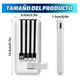 thumbnail image 2 of Power Bank Batería Portátil 20000mah Carga Rápida 4 Cables Xtellar Blanco, 2 of 4