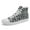 FN024-25023196-5w, variant on Men's Plus Size High Top Tribal Art Casual Shoes | Women's Stylish Sneakers with Fabric Upper, Rubber Sole, and Random Tribal Symbol Design for Daily Walking and Outdoor Travel