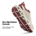 thumbnail image 3 of Zapatillas para Mujer NORTIV 8 SNWS247W Beige Burdeos 9.5, 3 of 7