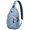 Lightweight Du, variant on Lightweight Durable Nautical Sea Life and Ocean Abstract Pattern Sling Backpack Multipurpose Crossbody Bag Ideal for Travel Outdoor and Hiking Use
