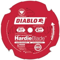 Diablo D0704DH 7-1/4" PCD Tipped Diablo Circular Saw HardieBlade