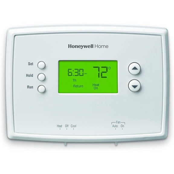 Honeywell 7-Day Programmable Thermostat With Backlight, White