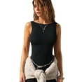 thumbnail image 2 of Women'S Summer Slim High Elastic Sleeveless Sports Vest, 2 of 9