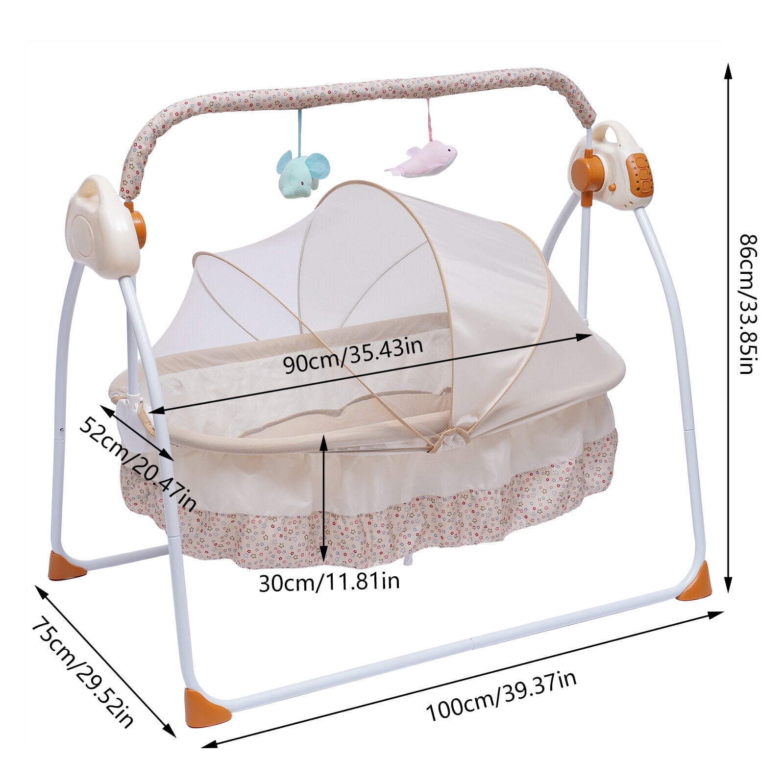 Swing cradle for clearance infants