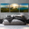 thumbnail image 6 of Epic Art 'Seychelles - View from Curiese Island' by Epic Portfolio, Acrylic Glass Wall Art, 3 Piece Set, 108" x 36", 6 of 8