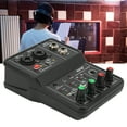 thumbnail image 4 of Table de Mixage Audio, Bloc d'Alimentation USB 2 Canaux Mixeur Audio pour l'Enregistrement de Musique, 4 of 8