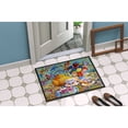 thumbnail image 4 of Teal Tea by Wendy Hoile Door Mat, 4 of 4