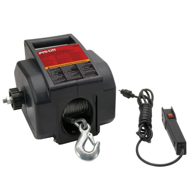 ProLift 12 Volt Utility Winch 2000 lbs. Single Line Pull Walmart