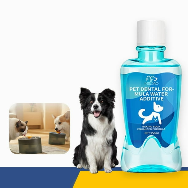 Clean Premium Cat & Dog Teeth Care And Dog Breath Freshener - No Brush Tartar & Plaque Remover For Dogs Teeth 250ml