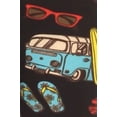 thumbnail image 3 of Kid's Beach Theme Mini Van Pattern Printed Leggings - L/XL, 3 of 3