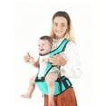 thumbnail image 1 of Cangurera Ergonómica para Bebé 6 en 1 con Asiento de Apoyo Hipseat, Soporte Lumbar y Bolsillos Térmicos - Multifuncional Transpirable, 1 of 4