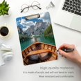thumbnail image 3 of FORMRS Acrylic Clipboard with Low Profile Clip Standard A4 Letter Size, 12.5" x 9", Lake, 3 of 8