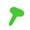 Green, variant on Wovilon T-Type Plant Labels Plastic Plant Tags Nursery Garden Labels