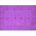 thumbnail image 1 of Ahgly Company Indoor Rectangle Oriental Purple Industrial Area Rugs, 5' x 7', 1 of 4