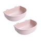 thumbnail image 5 of Cuencos para jaula de perros jinwen 2 uds Rosa alimentación lenta duradera, 5 of 8