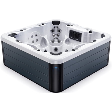 Luxuria Spas Legend 7-Person 100-Jet 3-Pump Hot Tub with Bluetooth Speakers and Ozonator