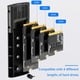 thumbnail image 4 of Caja transparente de unidad de estado sólido LED M.2 RGB USB C 3.1 10Gbps para computadora portátil Ehuebsd Para estrenar, 4 of 5