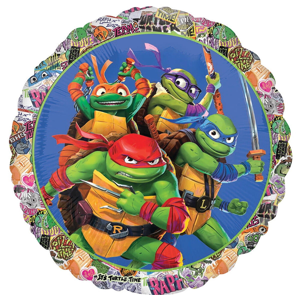 Anagram TMNT Party Supplies Teenage Mutant Ninja Turtle Birthday Cubez Balloon Bouquet Decorations