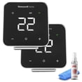 thumbnail image 1 of 2-Pack Honeywell D6 Pro Wi-Fi Ductless Controller Black + LCD Cleaner, 1 of 5