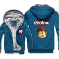 thumbnail image 3 of Game Sudadera gruesa con capucha Virtual World chaqueta con cremallera periférica de animé ropa de moda regalos de cumpleaños, 3 of 5