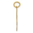 thumbnail image 2 of Diamond2Deal 14K Pendentif Initiale Lettre F en Or Jaune Grand Script pour Femmes, 2 of 6