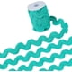 thumbnail image 1 of 10 yardas x 20-34 mm Cinta de zigzag verde, cinta de zigzag, cinta ondulada, flecos, encaje de tela tejida, 1 of 9