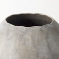 thumbnail image 4 of Kyros Natural Wash 28" Earthy Ceramic Oval Vase, 4 of 5