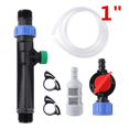 Qtmnekly Male Thread Venturi Fertilization Kit Automatic Injector Drip