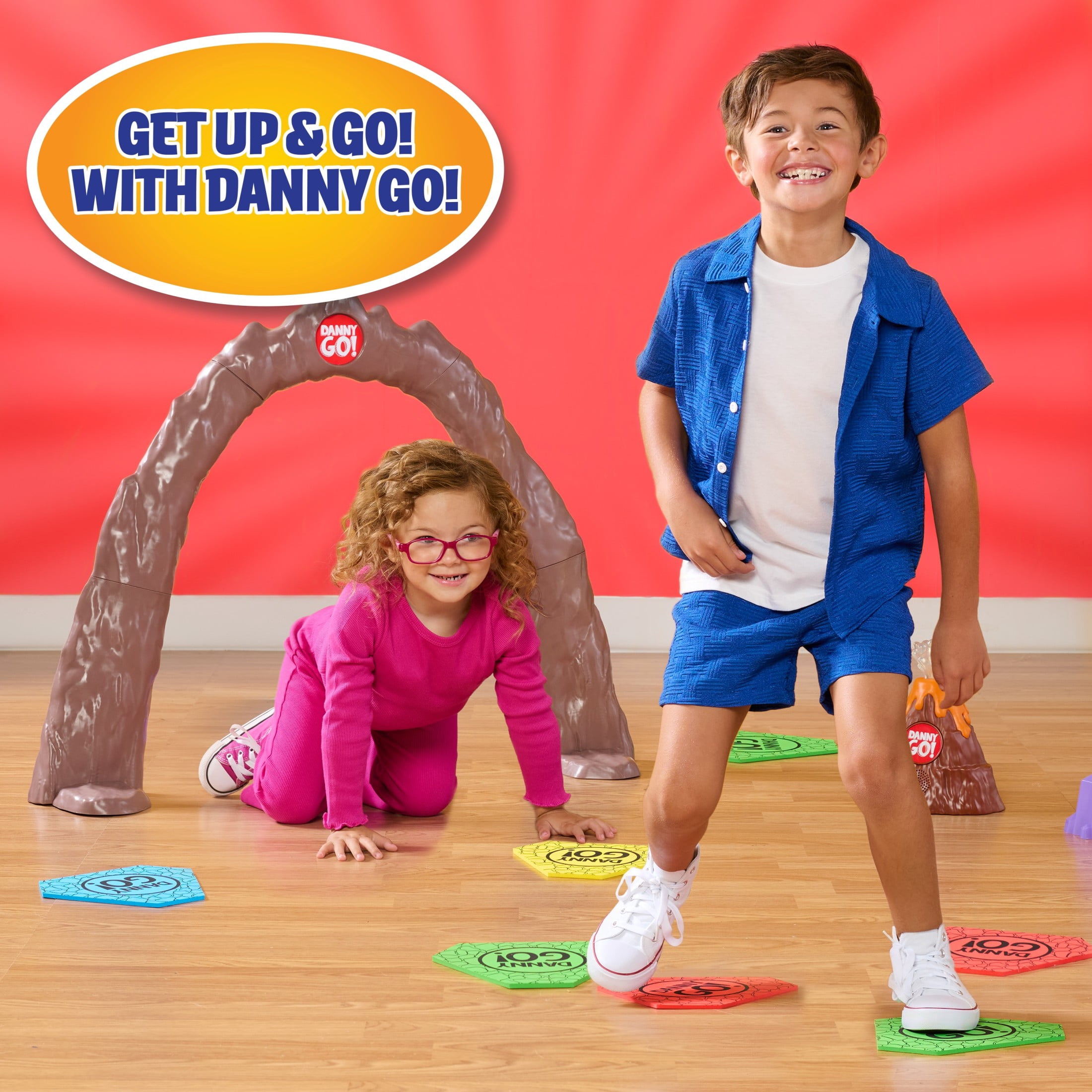 Danny Go! Lava Adventure Game - Officially Licensed Action Game for Preschool and Elementary School Kids Inspired by Danny Go!, Kids Toys for Ages 3 up