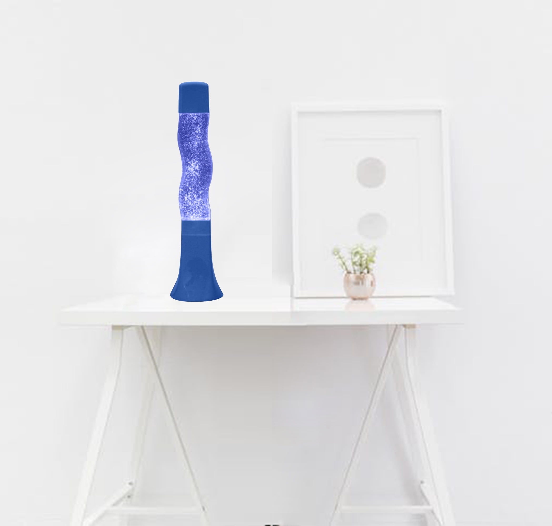 Creative Motion 13 Black Base Blue Sparkle Lamp Specialty