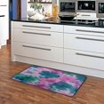 thumbnail image 6 of 39x20 Inch Non-Slip Floor Mat Hallway Runner Rug Entrance Floor Mat Runner for Kitchen and Living Room Pink and Teal Tie-dye, 6 of 8
