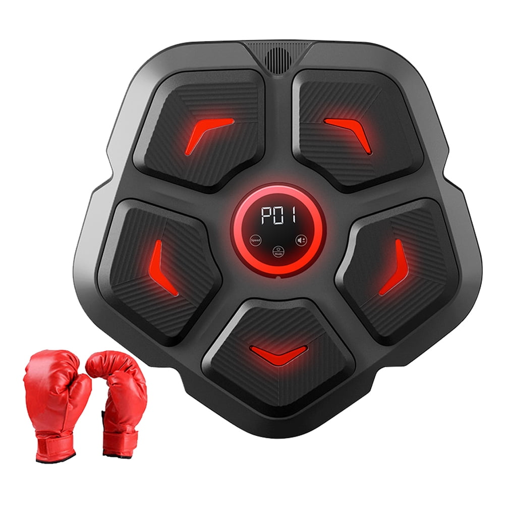 Music Boxing Machine - Music Boxing Machine Voor De Muur - Bluetooth - Zwart