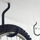 Porte-vélos Garage Fixation Murale Crochets Vélo Rangement Vélo Système Vertical – image 3 sur 6