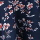 thumbnail image 3 of Cruzado Floral de cinturo Boho Midi de Manga Larga con Cuello en Salvador  vestido de fiesta de flores, 3 of 7