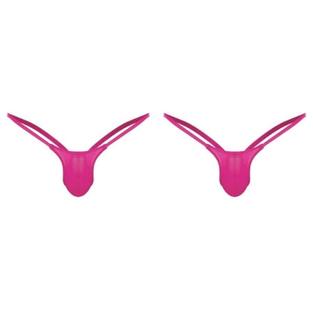 (2-Pack) 2025 Back Mens Briefss Plus Size 6Xl Thong Open Low Underwear for Women Bodysuit Cutouts Waist