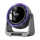 thumbnail image 1 of Ventilador de escritorio Leaveless ZJT250127406 | Ventilador portátil sin aspas, recargable por USB, con 5 modos de viento inteligentes, para dormir, natural y potente | Flujo de aire ajustabl, 1 of 5