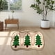 thumbnail image 4 of Alfombra navideña con diseño de de Navidad para dormitorio, mesita de noche, moderna y suave, ideal para habitación infantil, dormitorio y sala, 4 of 5