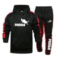 thumbnail image 3 of Conjunto de sudadera con capucha y pantalones deportivos para hombre, conjuntos de gimnasio de alta calidad, conjunto de sudadera con capucha deportiva informal para otoño e invierno, gran oferta 2023, 3 of 4