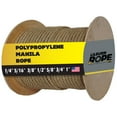 thumbnail image 2 of Twisted ProManila Rope - UnManila, 3 Strand Outdoor Rope - Lightweight Synthetic Manila for DIY Projects, Marine, Commercial, DIY, Contractor - 1/4 Inch x 600 Feet (Spool), 2 of 5