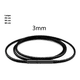 thumbnail image 4 of Collar Cuero Genuino Cierre Magnético De Acero Xtellar negro, 4 of 4
