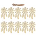 thumbnail image 2 of Wooden Catch Dream Net Home Decoration Pendant for Creative Decor 20Pcs, 2 of 3