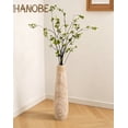 thumbnail image 4 of Hanobe Tall Floor Vase， Large Wood Tall Vase for Floor Farmhouse Boho Vase 22", 4 of 8