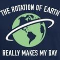 thumbnail image 3 of CafePress - The Rotation Of The Earth Dark T Shirt - Men's Classic Graphic Cotton T-Shirt, 3 of 4